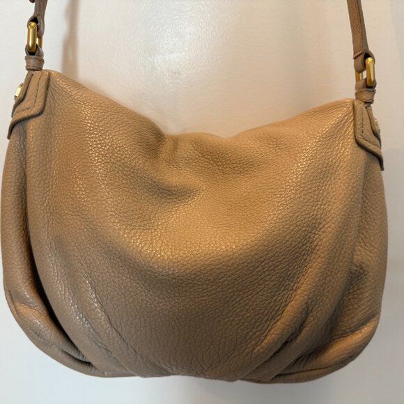 Marc by Marc Jacobs Classic Q Natasha Taupe Leather Crossbody Bag - Picture 7 of 13